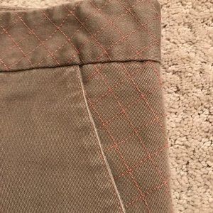 Diane Von Furstenberg Brown Twill Pants - Size 8